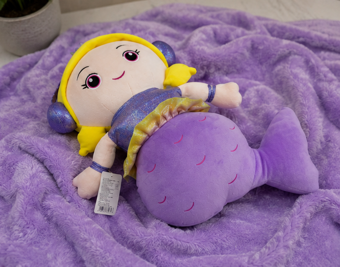 2-in-1 Plush Soft Toy with Blanket