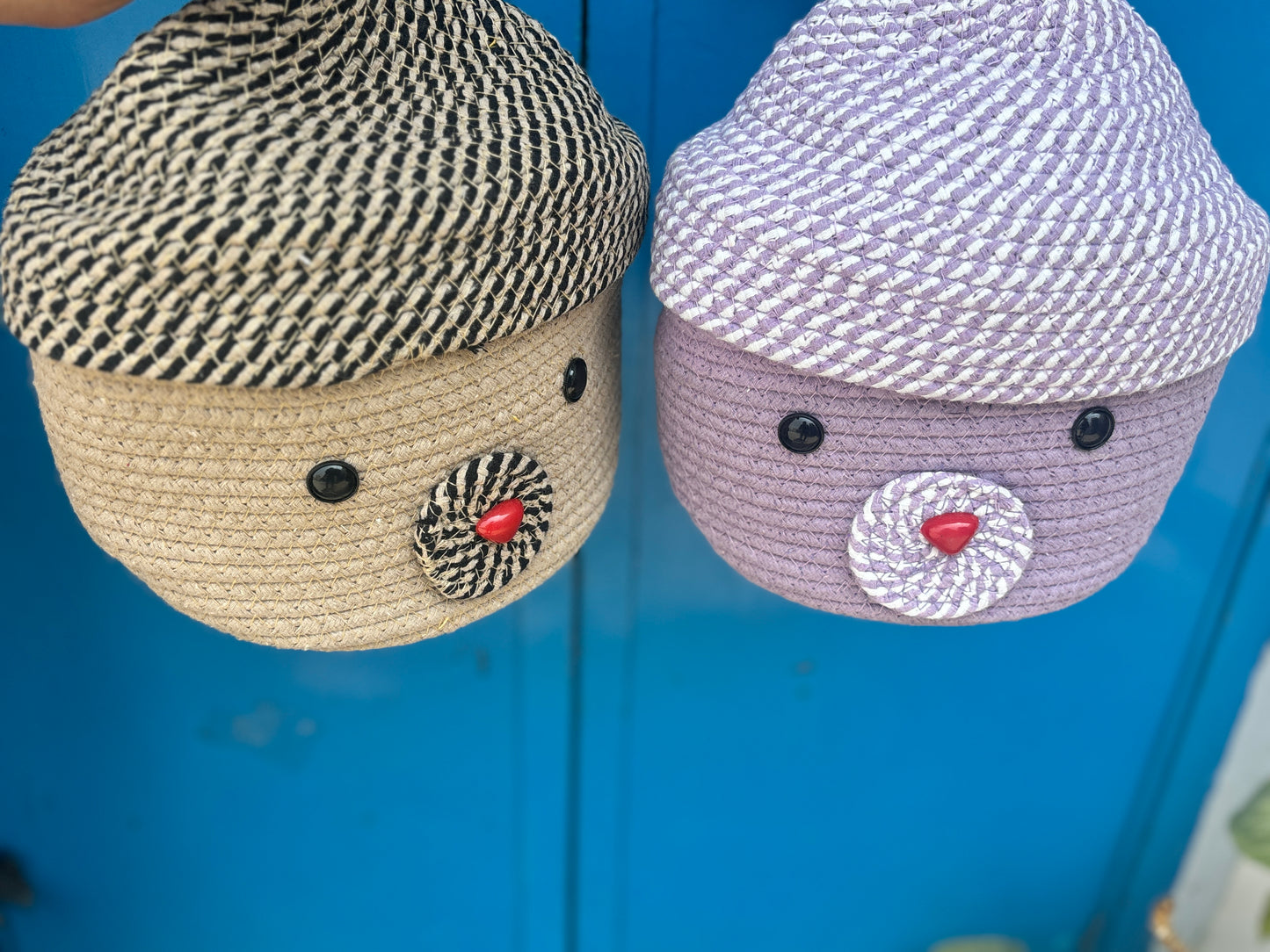 Storage cute jute bag/ vanity box , kitchen storage box , accessories box , jute storage box
