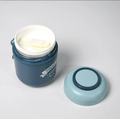 Steel soup cup /snack box (550ml