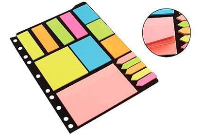 Spot Hunt Sticky Notes & Page Markers Binder Pack, 250 Assorted Size Notes, 125 Page Markers, 25 x 19 cm,