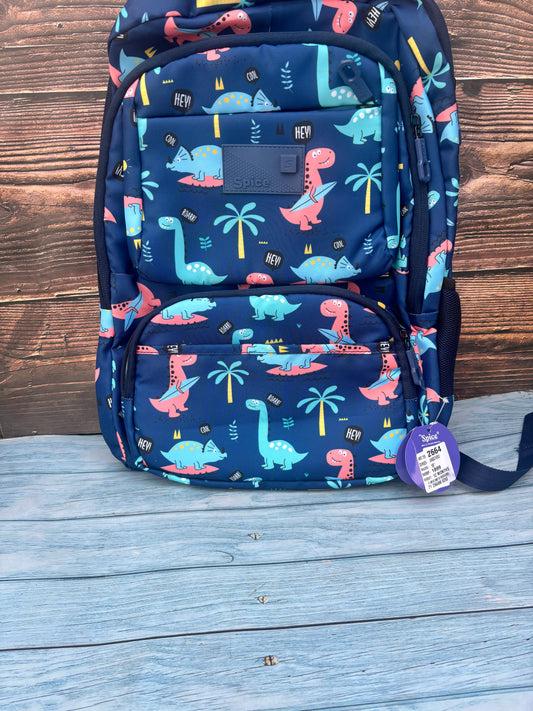 Cute dino School bag for boys and girls