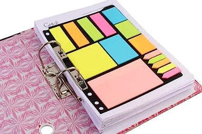 Spot Hunt Sticky Notes & Page Markers Binder Pack, 250 Assorted Size Notes, 125 Page Markers, 25 x 19 cm,