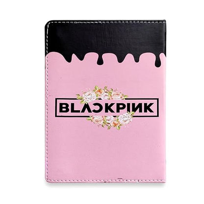 Premium Leatherette Softcover Notebook Diary for Girls and Women BlackPink Girls Diary Ruled Notebook Diaries (A5 Diaries, 80 GSM, 160 Ruled Pages)