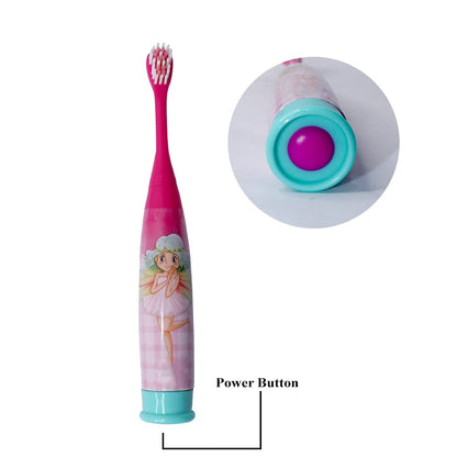 SPOT HUNT Kids Cartoon Printed Extra Soft Electric Battery Powered Toothbrush for Kids Electric Toothbrush