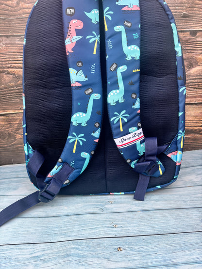 Cute dino School bag for boys and girls