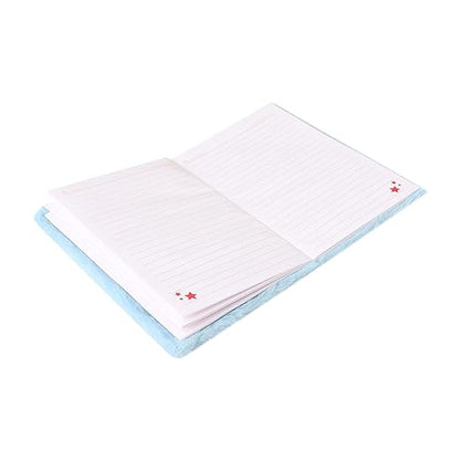 Fur Diary with attached pouch for Kids Fur Notebook Personal Diary for Kids School Notebook Ruled Pages (BTS Fur Diary)