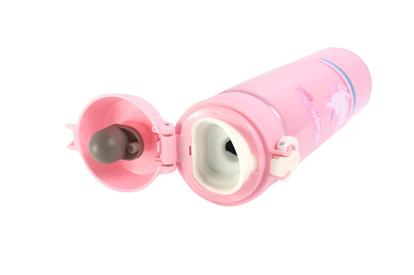 The Gift Basket Unicorn Water Bottle/Steel Unicorn Water Bottle For Kids|Gym Sipper/Steel Water Bottles/Water Bottle For Girls,Assorted(Any Random Unicorn Design Will Come,Pack Of 1),500 milliliter