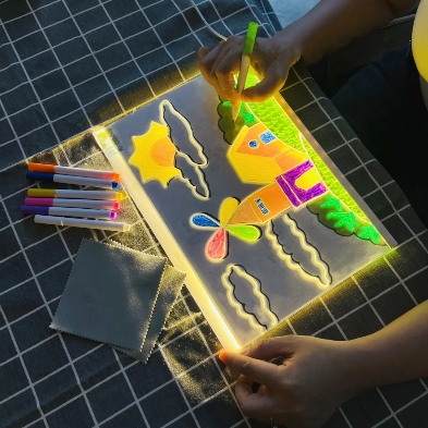 3D led note board ( light board )
