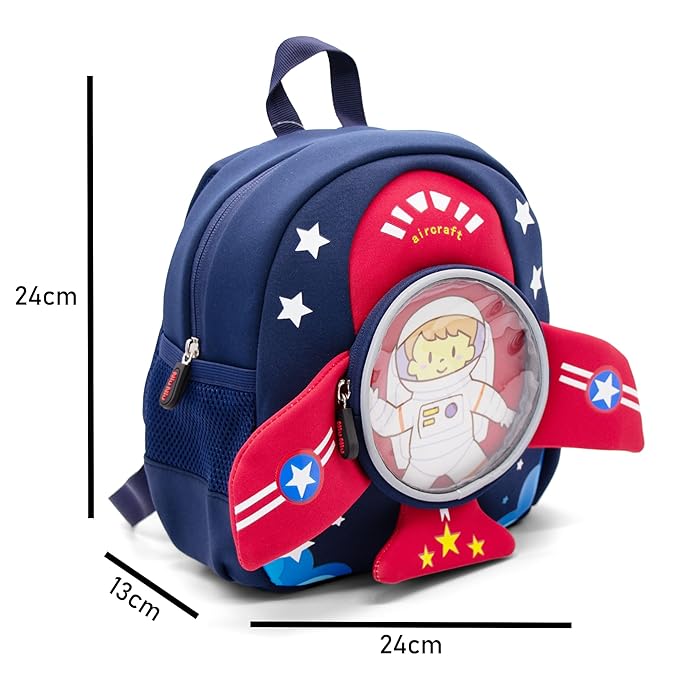 Backpacks, Children Preschool Nursery Travel Bags with Safety Features for Baby Boys & Girls, Ages 2 to 6 Years