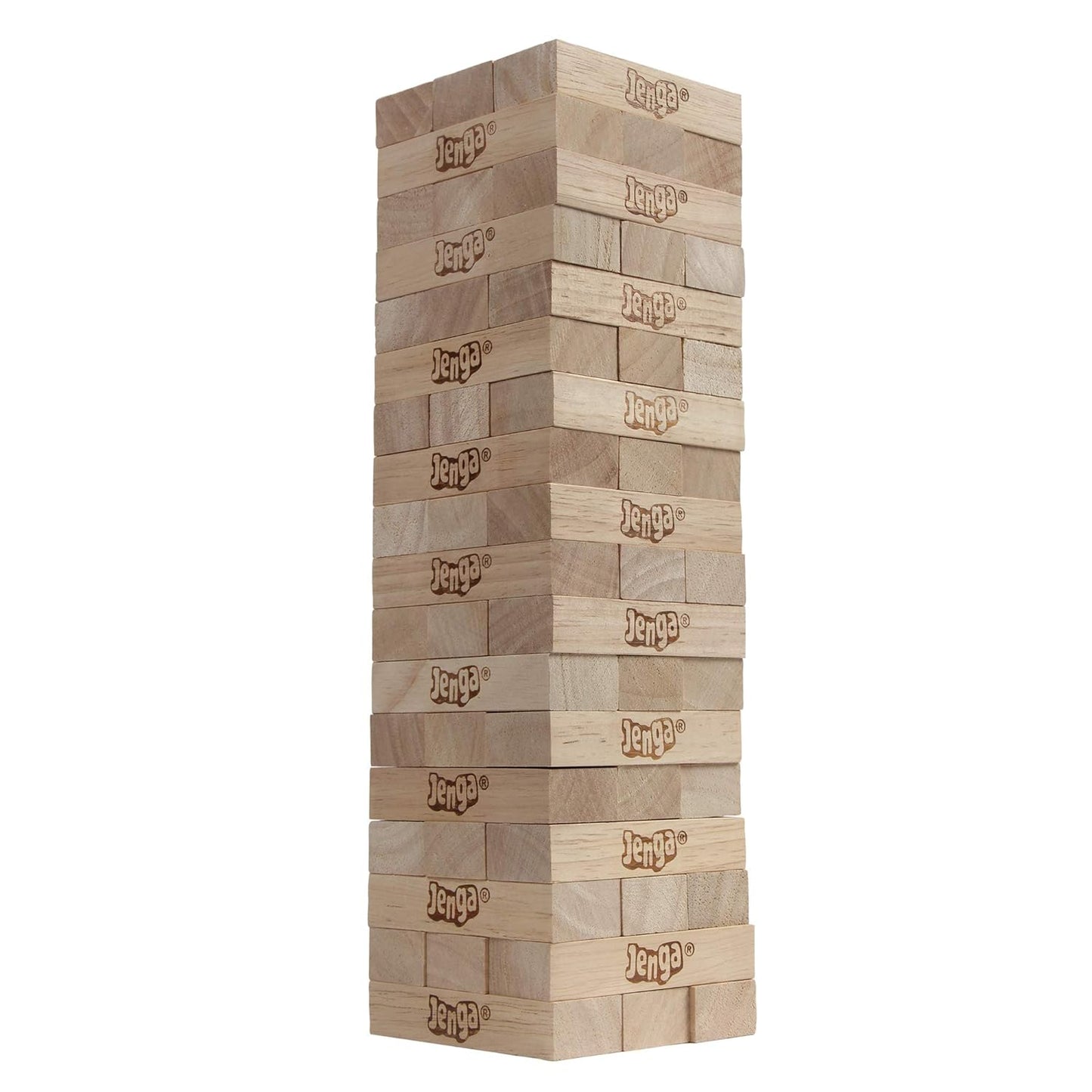Jenga Game, Jenga Tube Pack, Original Hardwood Blocks Stacking Tower Game, Fun Family Game, Gift Toy for Kids Ages 6+, Birthday gift for boys & girls