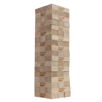 Jenga Game, Jenga Tube Pack, Original Hardwood Blocks Stacking Tower Game, Fun Family Game, Gift Toy for Kids Ages 6+, Birthday gift for boys & girls