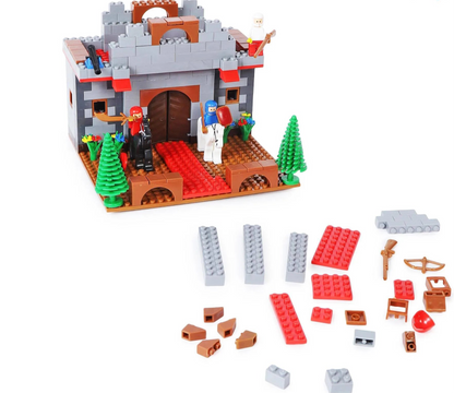 450 PCS Castle Building Blocks Sets,Creative Ideals Dream Palace Building Blocks, Best Micro Mini Bricks Gift for 5+, 6+, 7+, 8+, 9+, 10+ Year Boys, Girls | Toy Blocks for Gifting