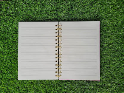 Spot Hunt  Pop It Diary With Hard Cover Metal Wirebound A5 160 Pages Diary for Kids Playing and Learning (Fish Popit)