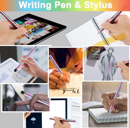 Toy Pen, Decompression Magnetic Metal Pen, Eliminate Pressure Fidget Gadgets, Multifunction Writing Magnet Ballpoint Pen, Modular Tools for Adult & Creative Toys for Kids(SILVER)