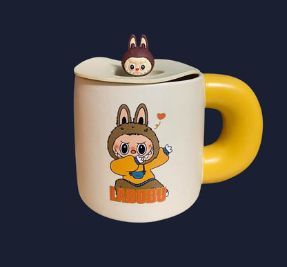 ceramic mug character LABUBU set of 2 cups