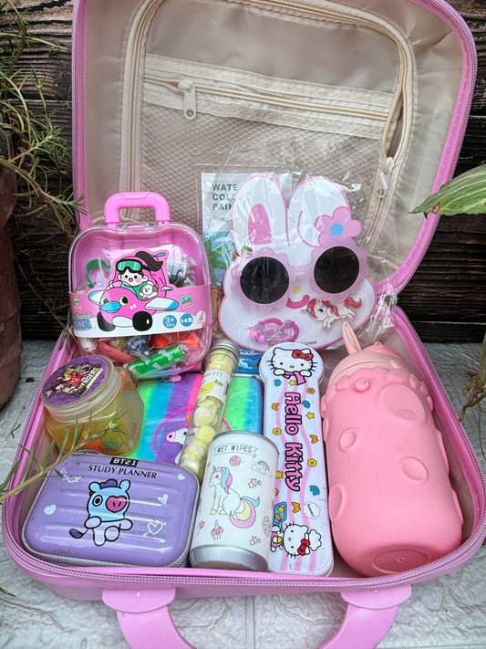 Suitcase hamper