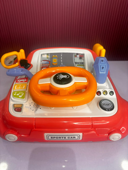 Baby Steering Wheel Toy – Car Racing Sound & Light Toy