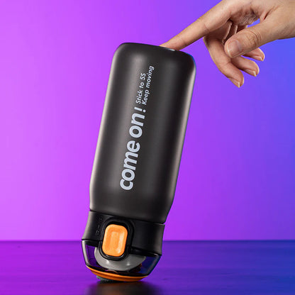 Come on stainless steel water bottle