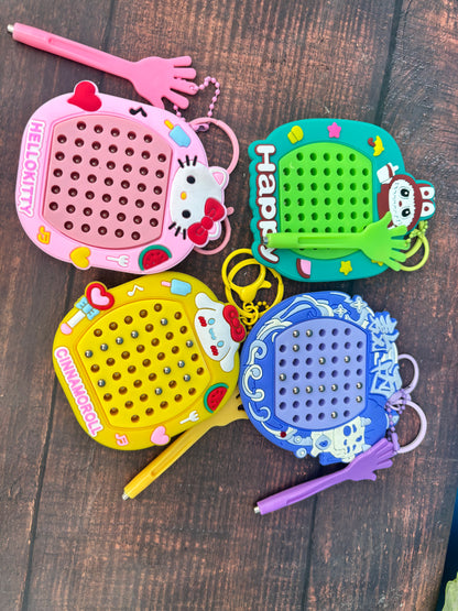 magnetic drawing board keychain
