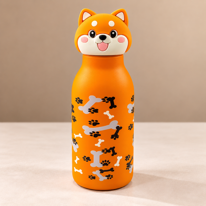 Cute Animal Kids Water Bottle – 500ml Fun Character Design