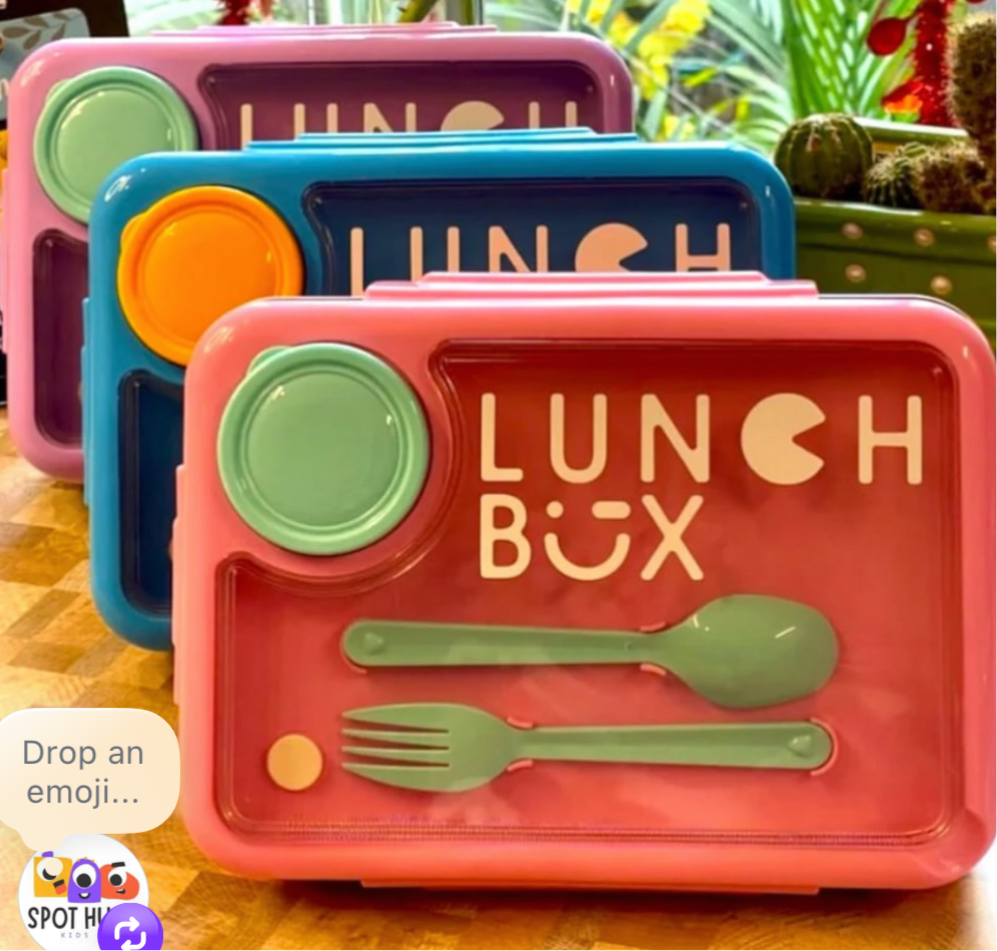 3 compartment with bowl leakproof lunch box ( 650 ml )