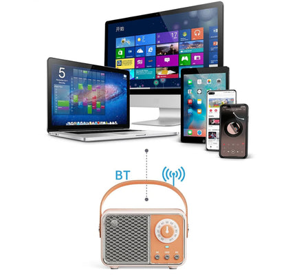 PORTABLE WIRELESS BLUETOOTH SPEAKER