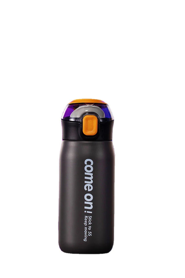 Come on stainless steel water bottle