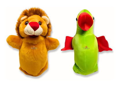 Spot hunt Set of 10 hand puppets ( professional hand puppets /animal hand puppets )