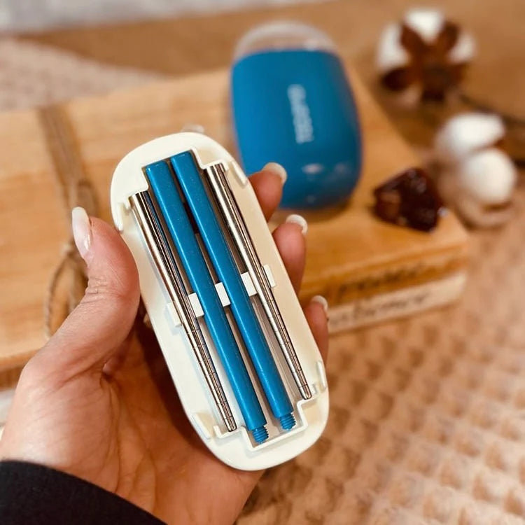 Cute  Tedemei Travel Cutlery Set