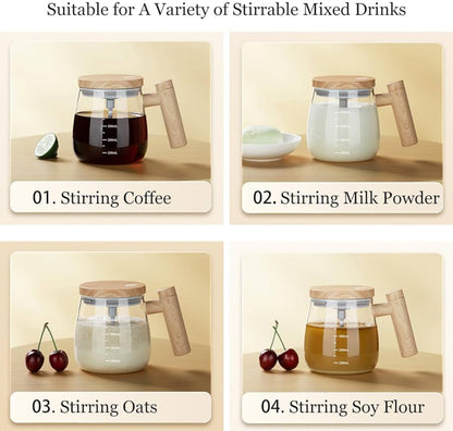 Self Stirring coffee mug