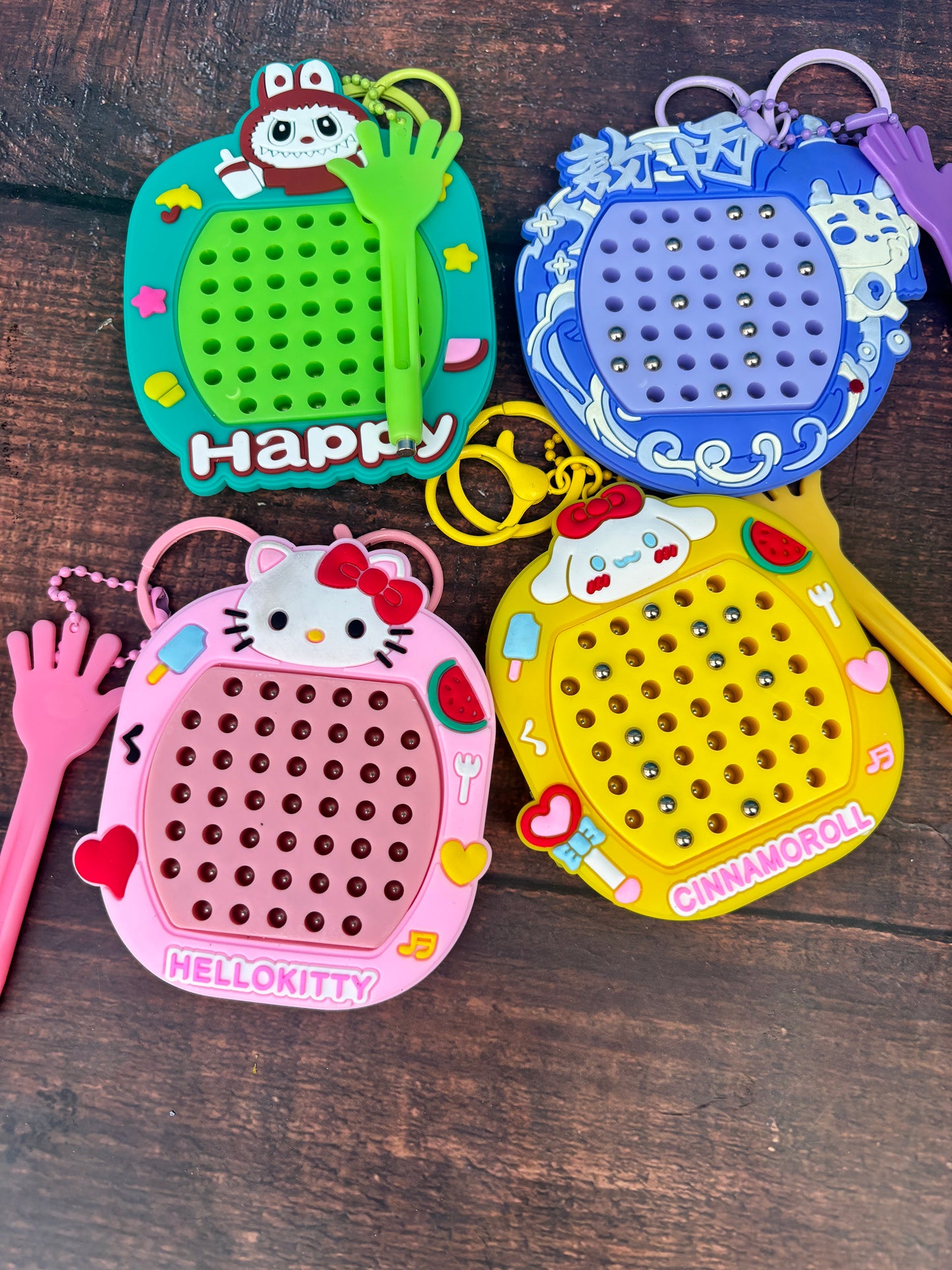 magnetic drawing board keychain