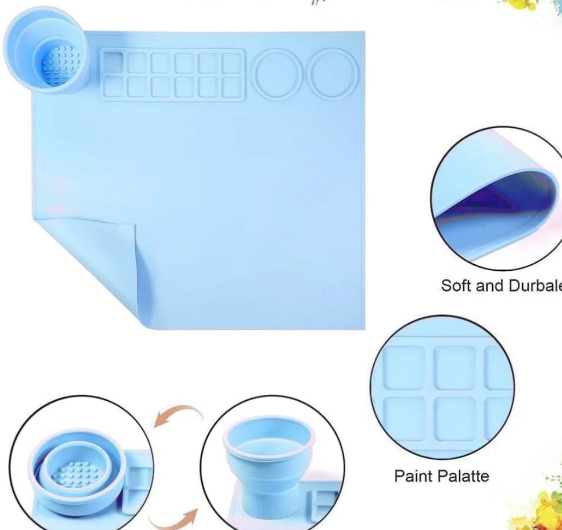 Silicone Painting foldable mat