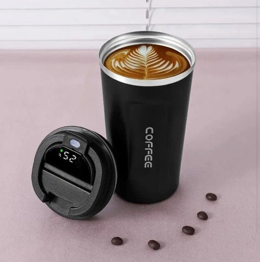 Temperature Vitality Coffee Flask 510ml – Temperature Mug/Spill-Proof Stainless Steel Tumbler | ECO-Friendly and Reusable Workout Sipper
