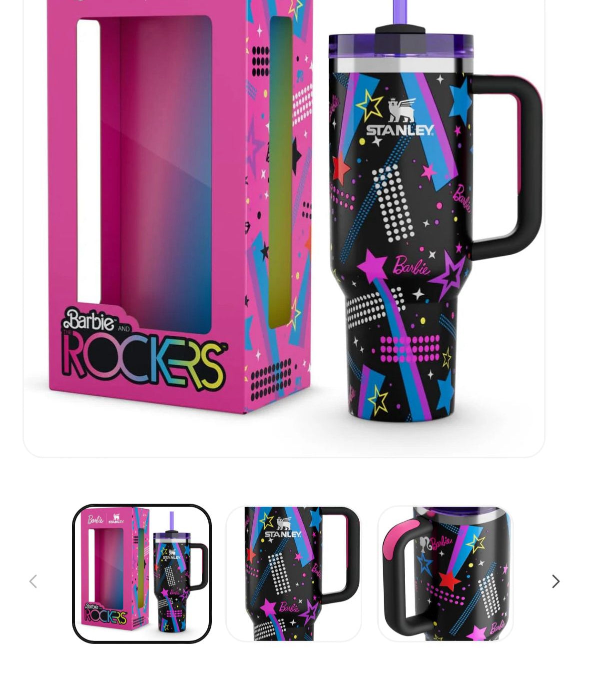 Stanley drop it’s Barbie Dream tumblers