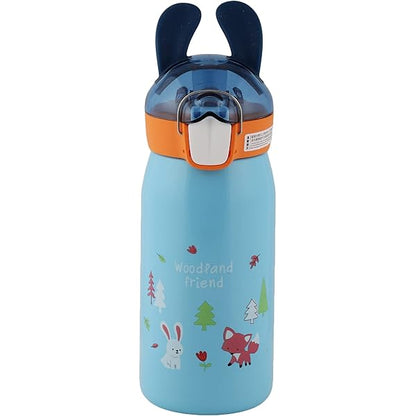 Spot hunt Insulated Stainless Steel Bottle – Hot & Cold Water Bottle for Kids Boys Girls, Double Walled Vacuum Insulated Stainless Steel Bottle, Thermos Flask with Sipper