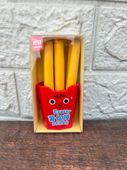 French Fries Erasers
