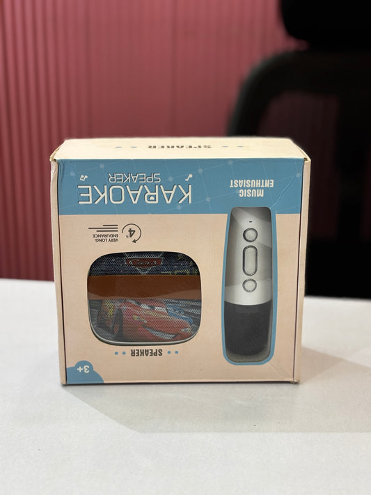 Kids Karaoke Speaker with Microphone | Portable Music & Singing Toy for Kids