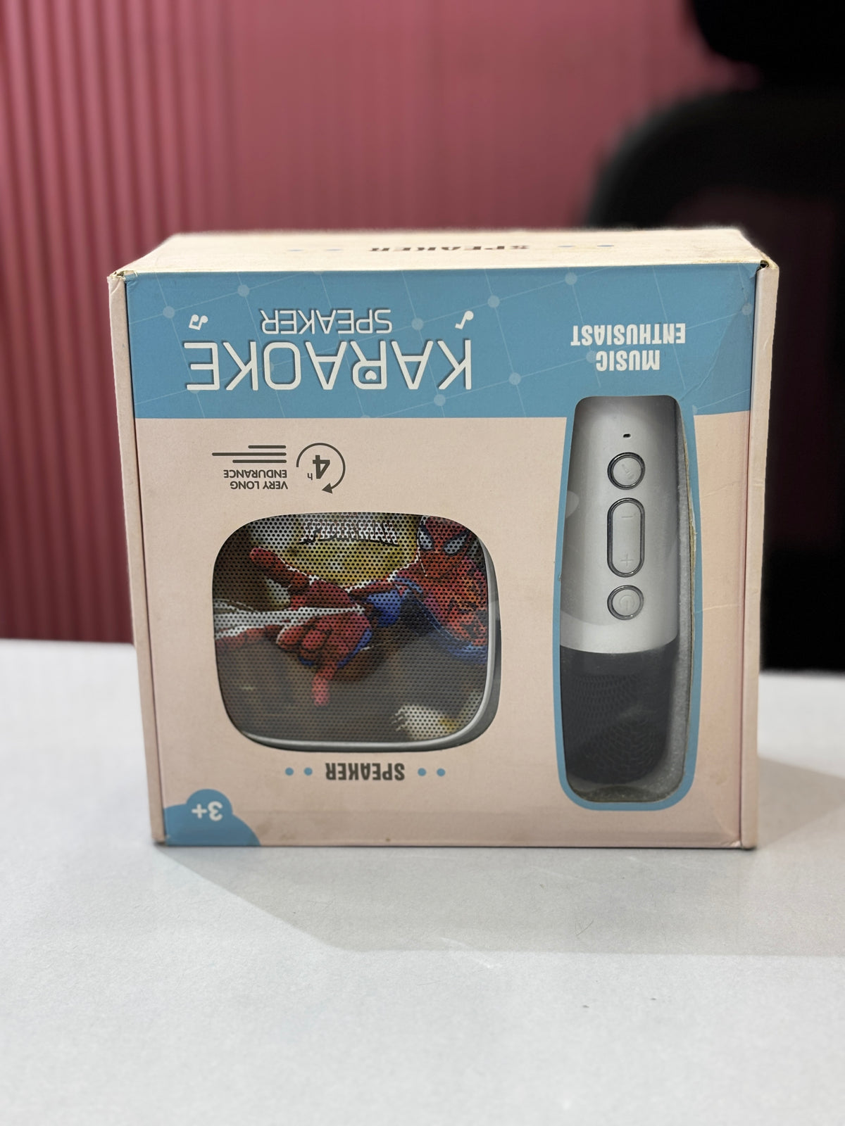 Kids Karaoke Speaker with Microphone | Portable Music & Singing Toy for Kids