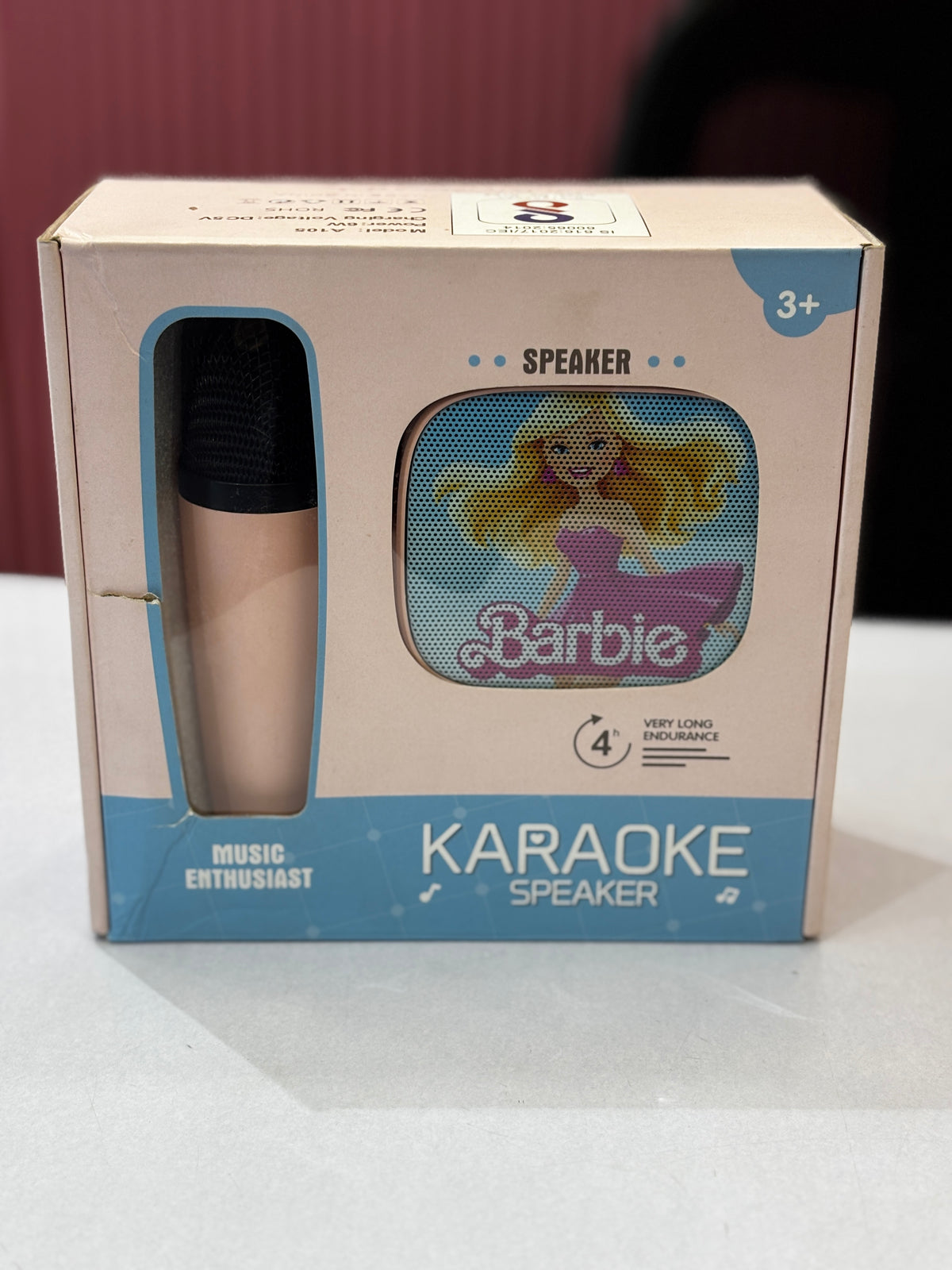 Kids Karaoke Speaker with Microphone | Portable Music & Singing Toy for Kids