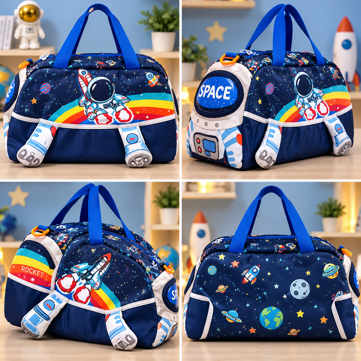 Kids Cartoon Duffle Bag