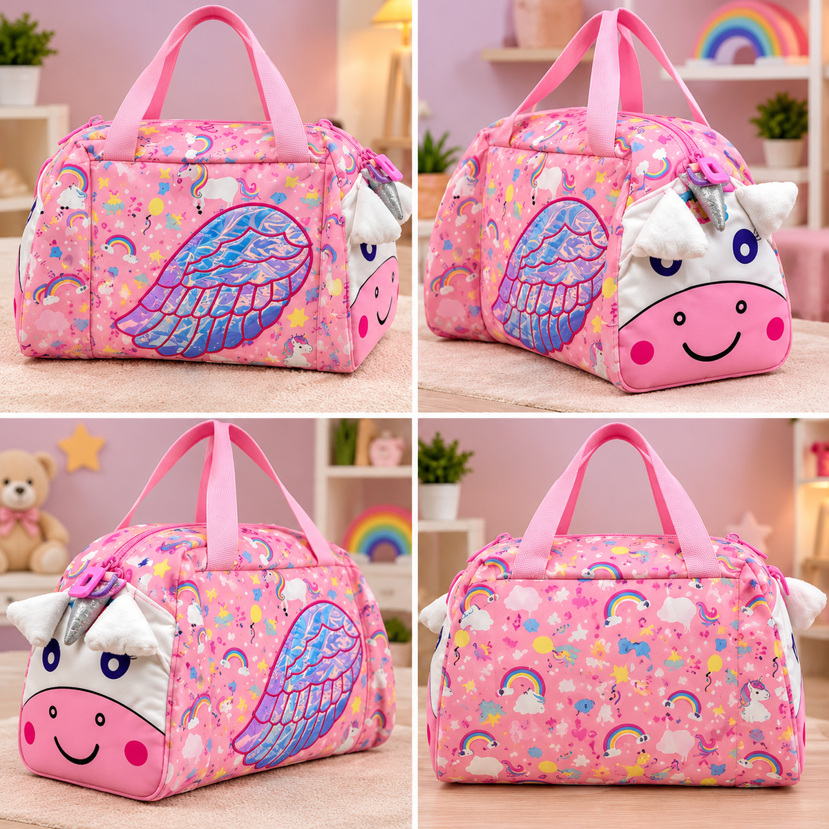 Kids Cartoon Duffle Bag