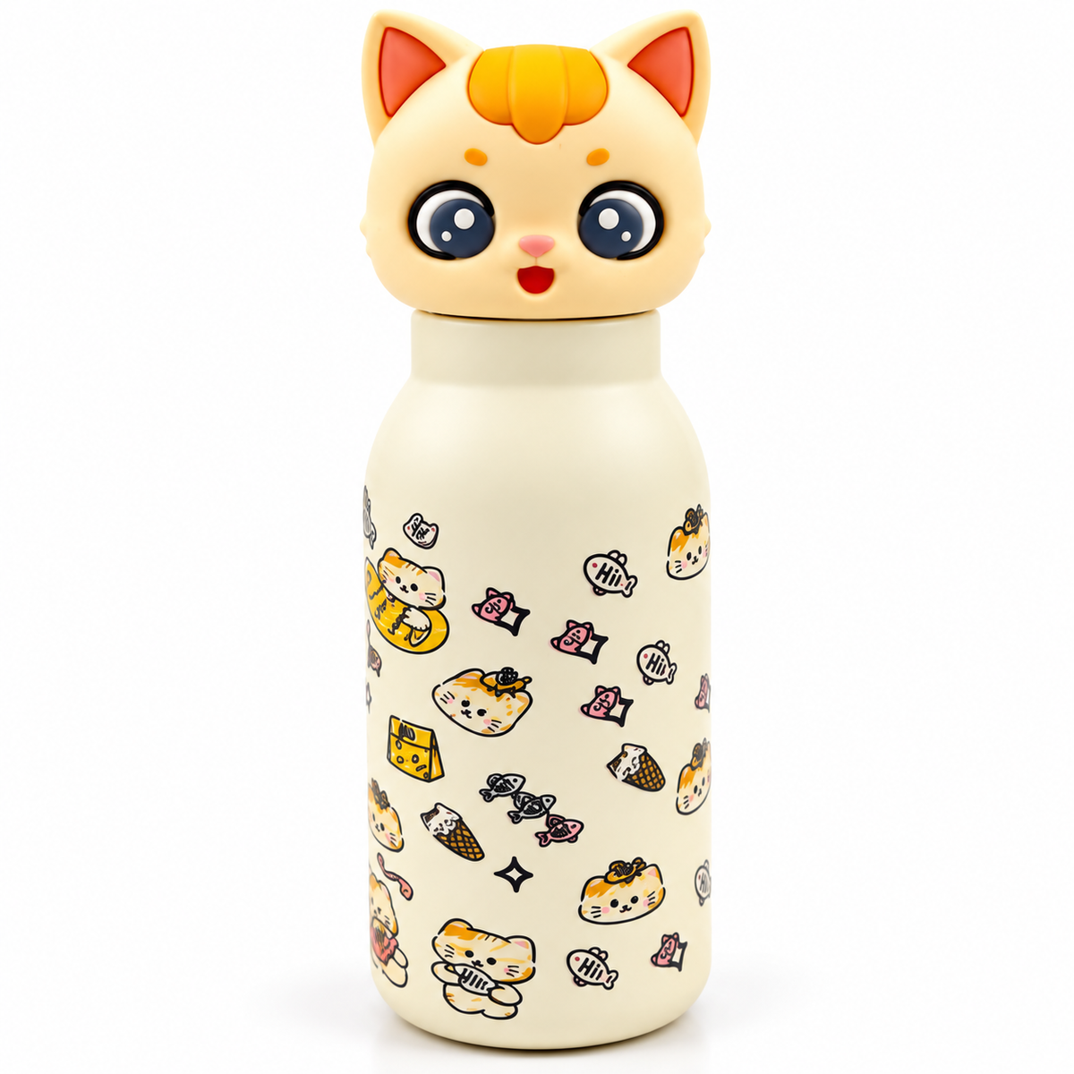 Cute Animal Kids Water Bottle – 500ml Fun Character Design