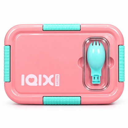 Kids Lunch Box with Spoon – Colorful Portable Lunch Box