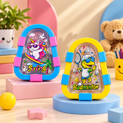 Unicorn & Crocodile Kids Tray – Colorful Cartoon Design