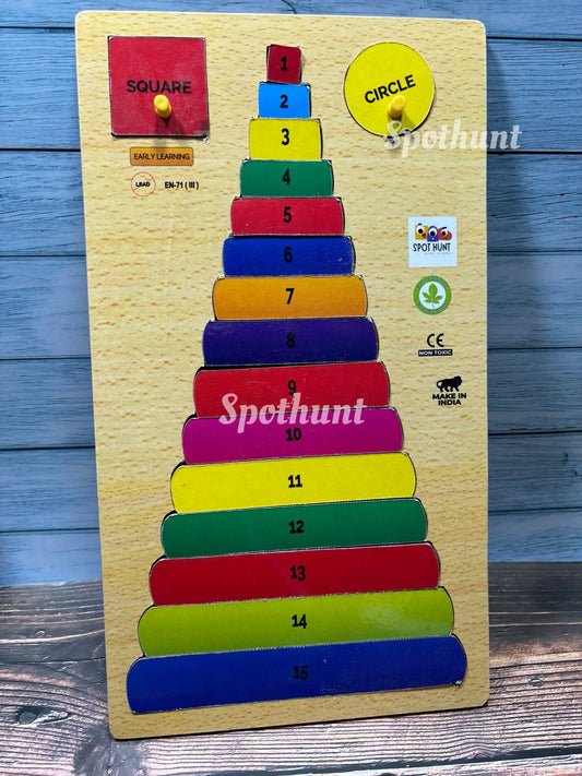 Number tower puzzle