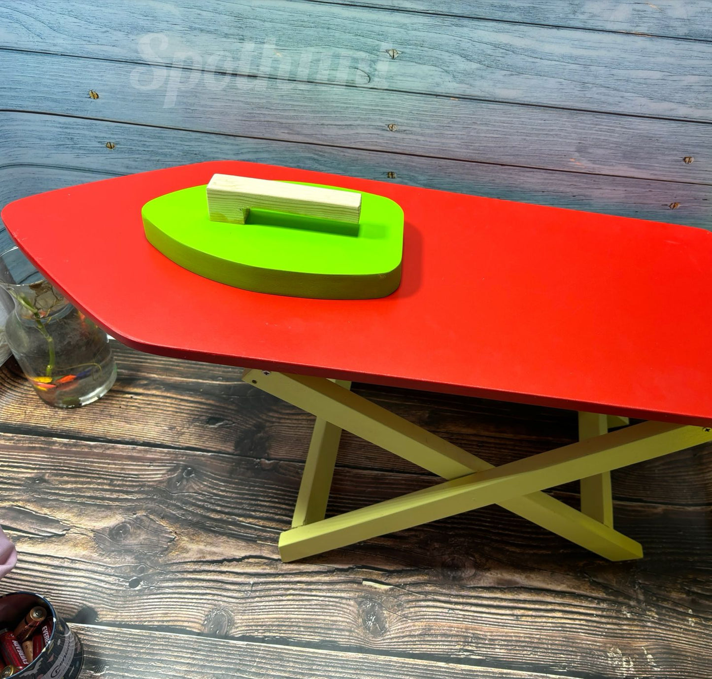 Spot hunt iron table for kids, best pretend play  game