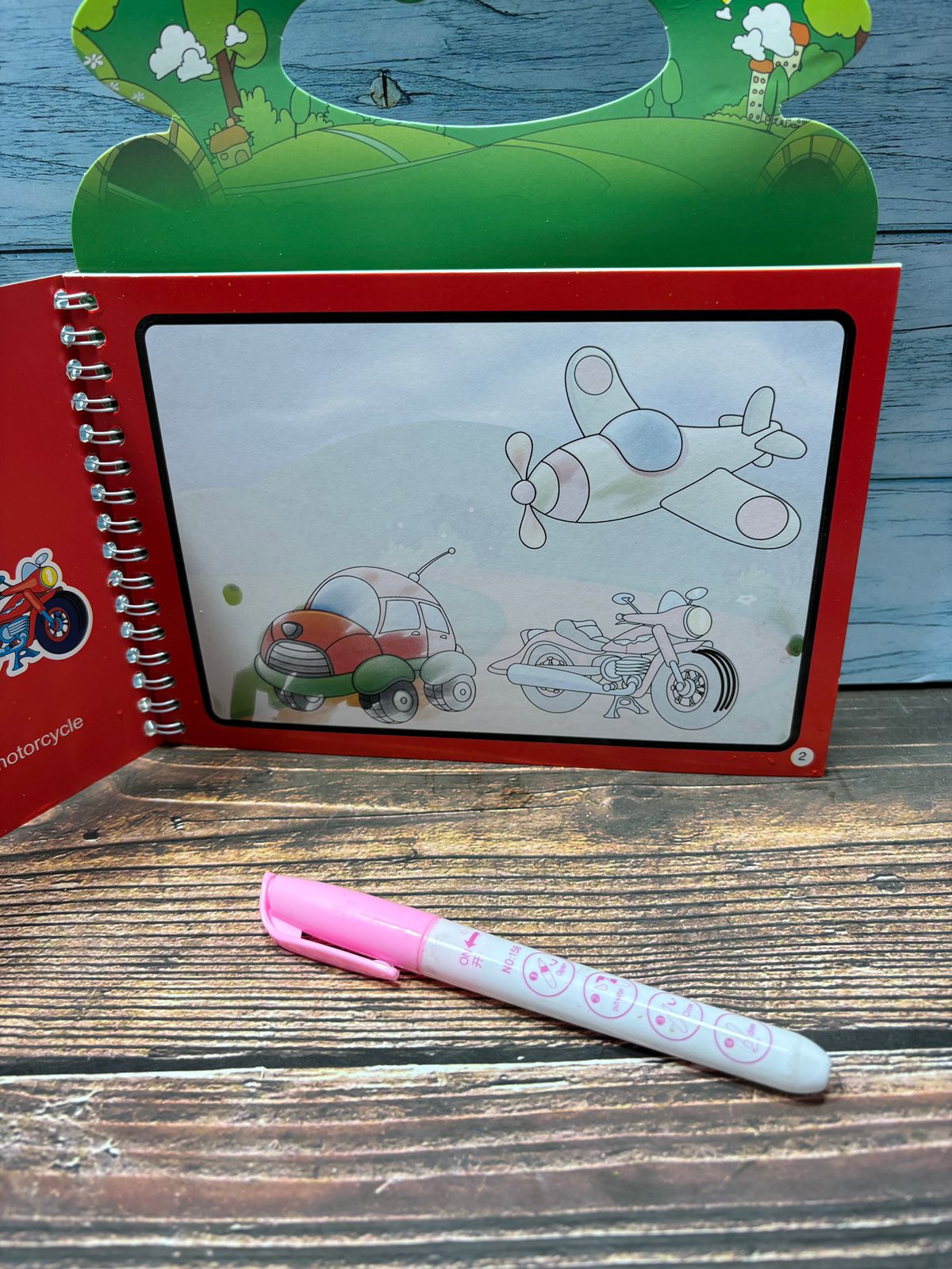 water painting book