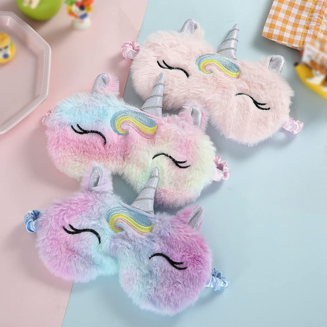 Unicorn Sleeping Mask for Girls Soft