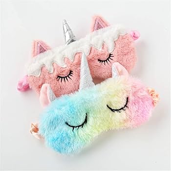 Unicorn Sleeping Mask for Girls Soft