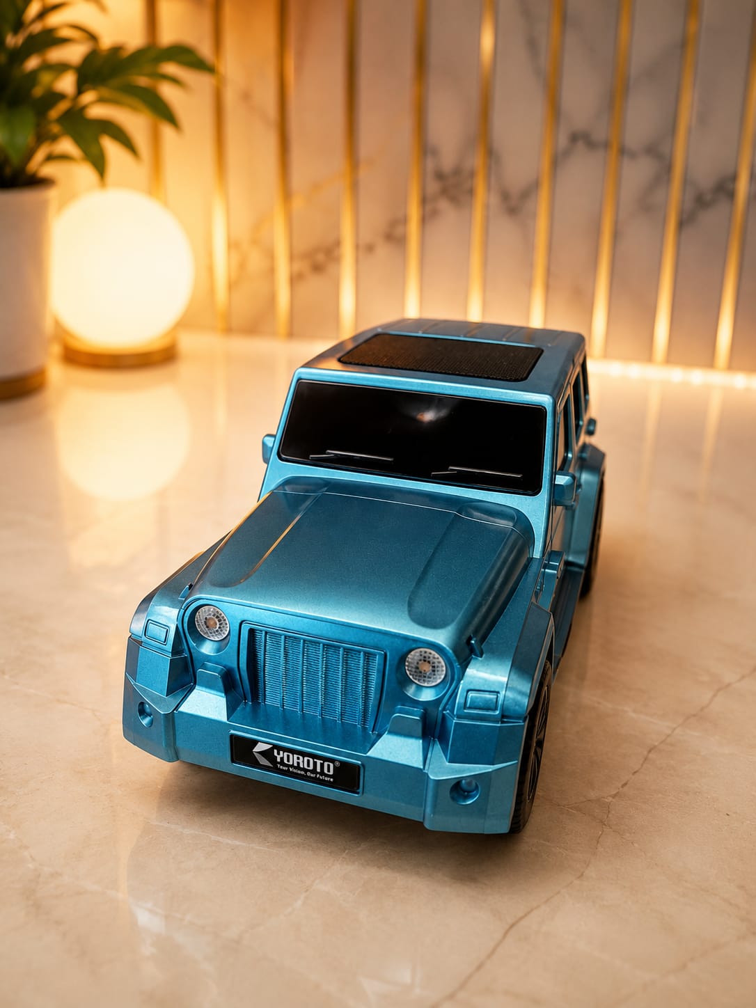 Spothunt rechargeable Bluetooth speaker car with USB, TF memory card support and Type-C charging port portable wireless mini car speaker